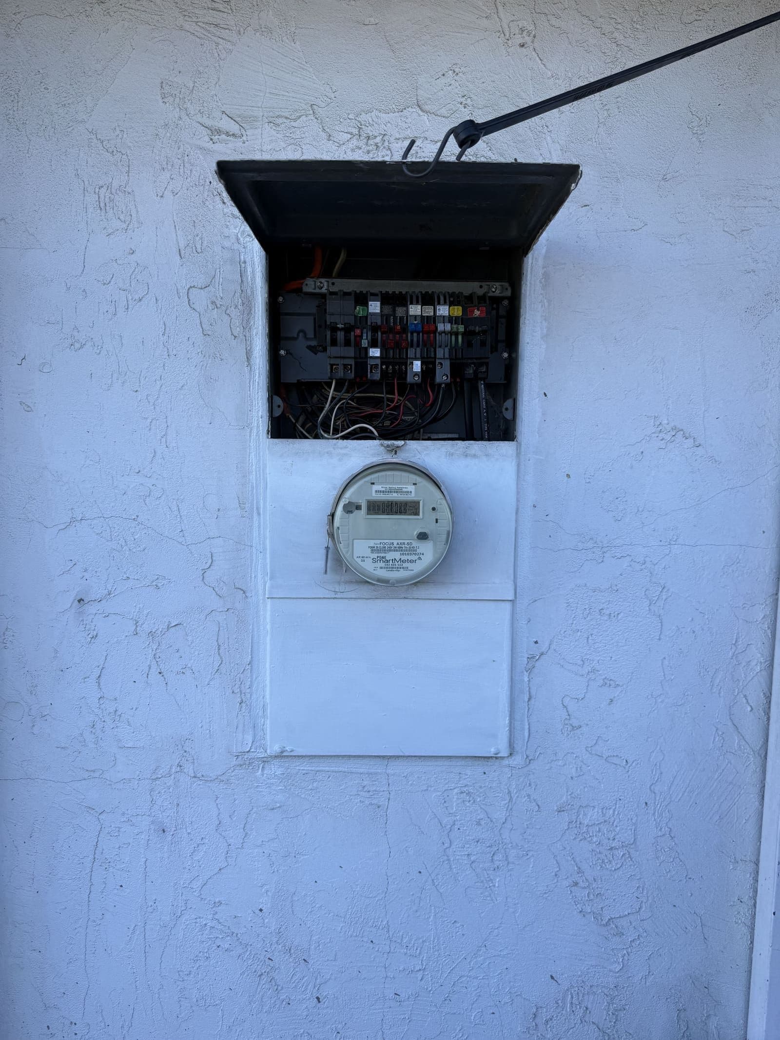 Completed panel upgrade replacing hazardous FPE equipment