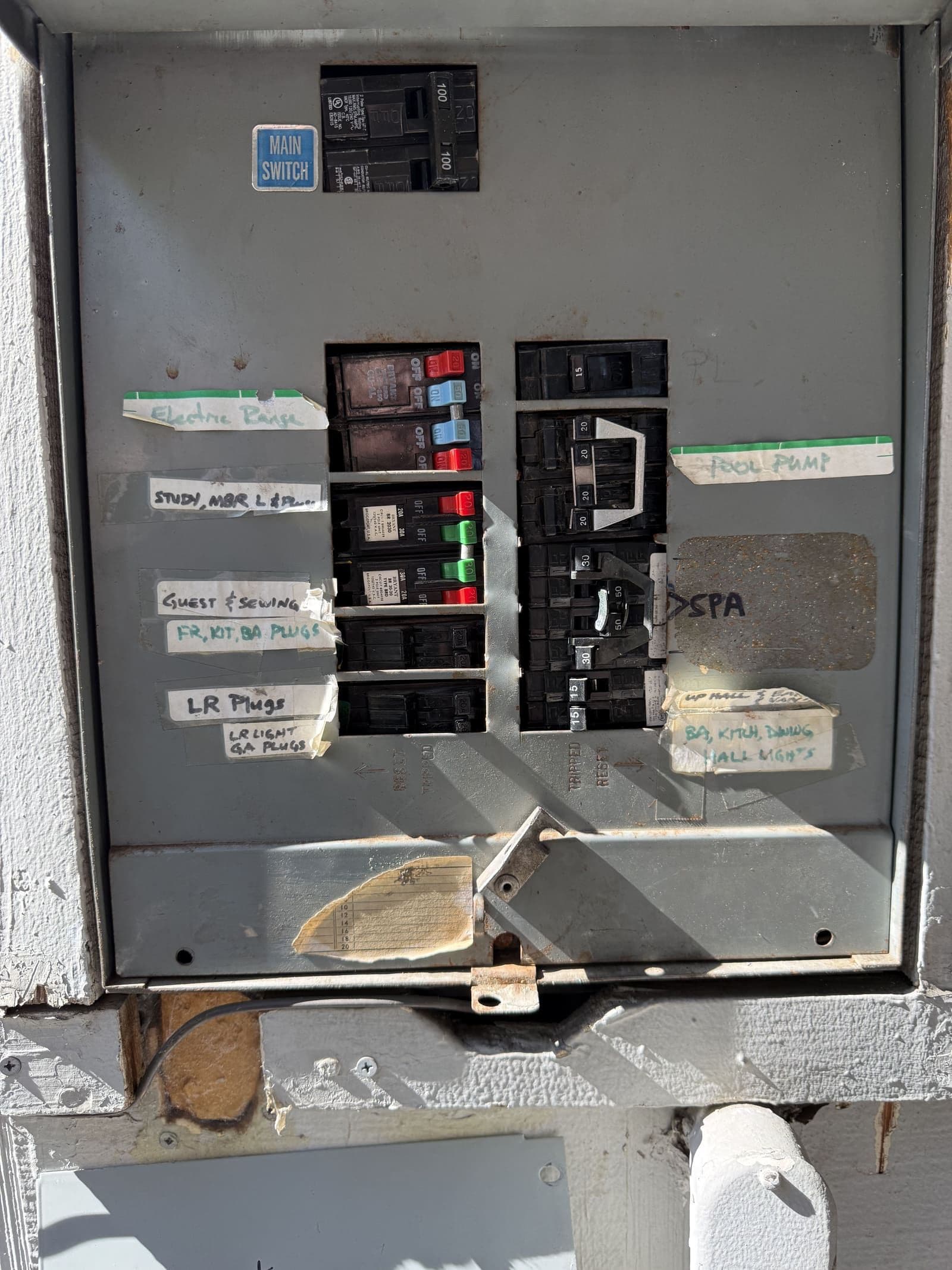 FPE Stab-Lok panel removed and replaced