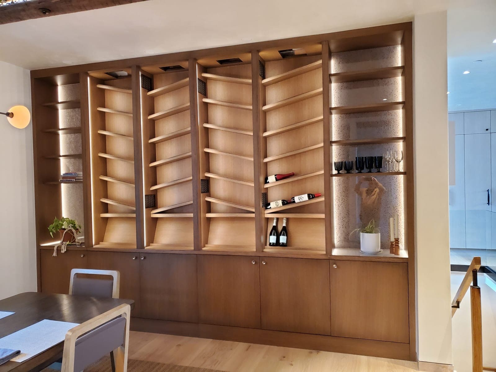 Under-cabinet lighting install — Los Gatos kitchen