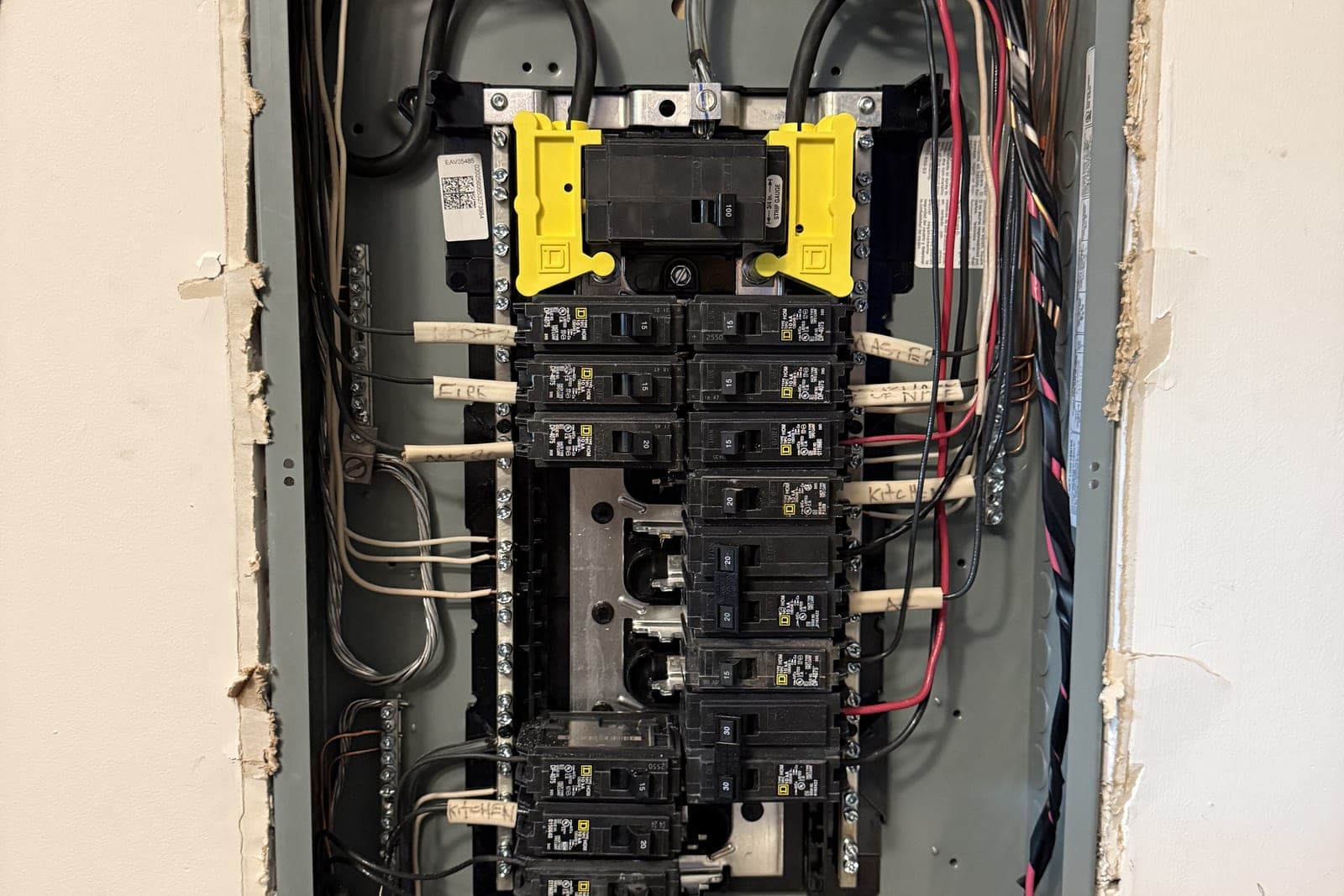 Sub-panel upgrade installation in Monte Sereno, CA