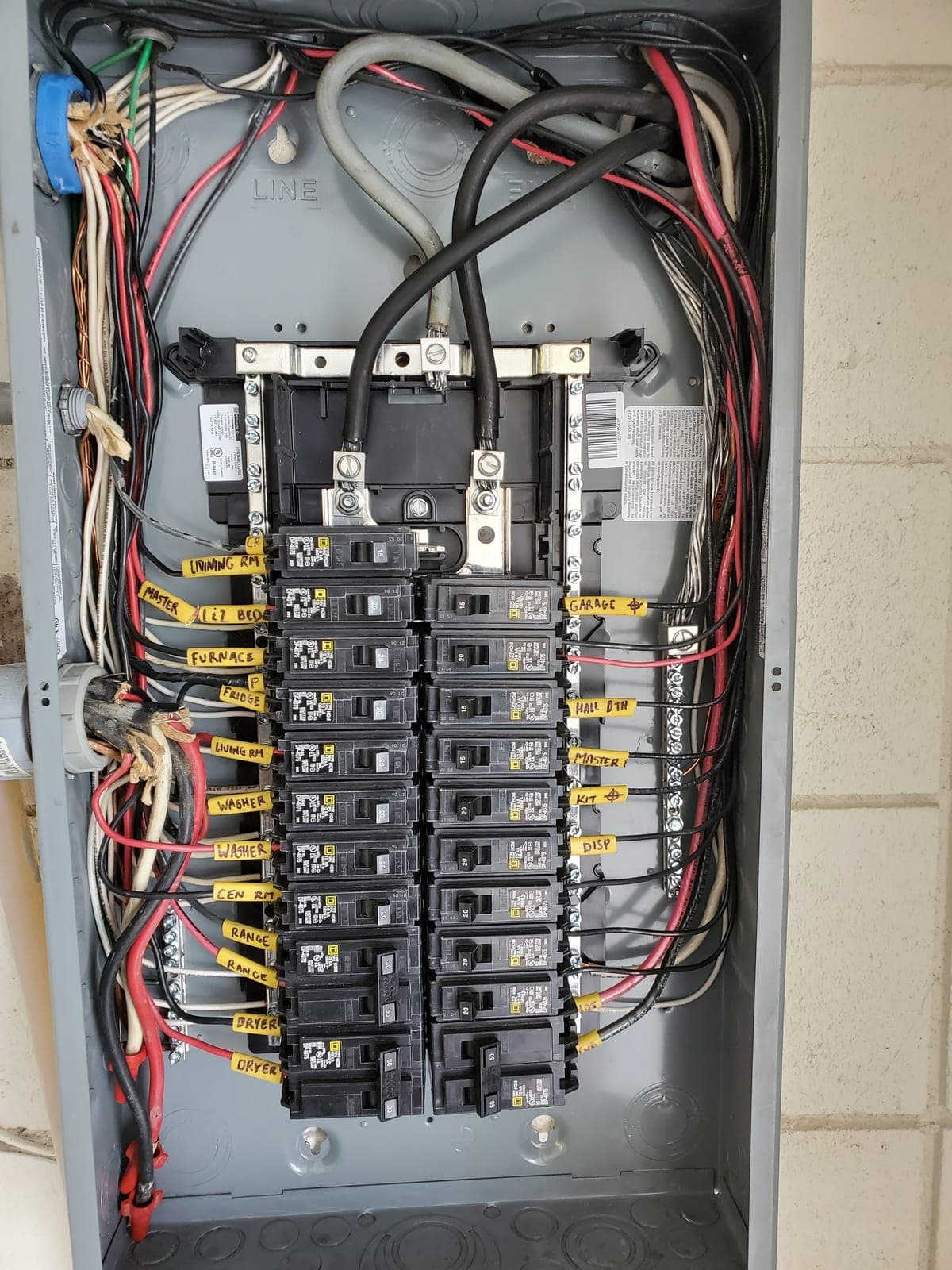 Completed electrical work in Mountain View