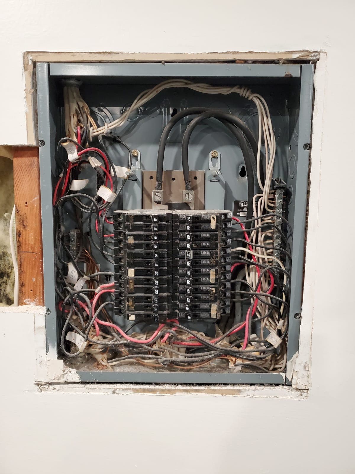Electrical work before upgrade in Santa Clara
