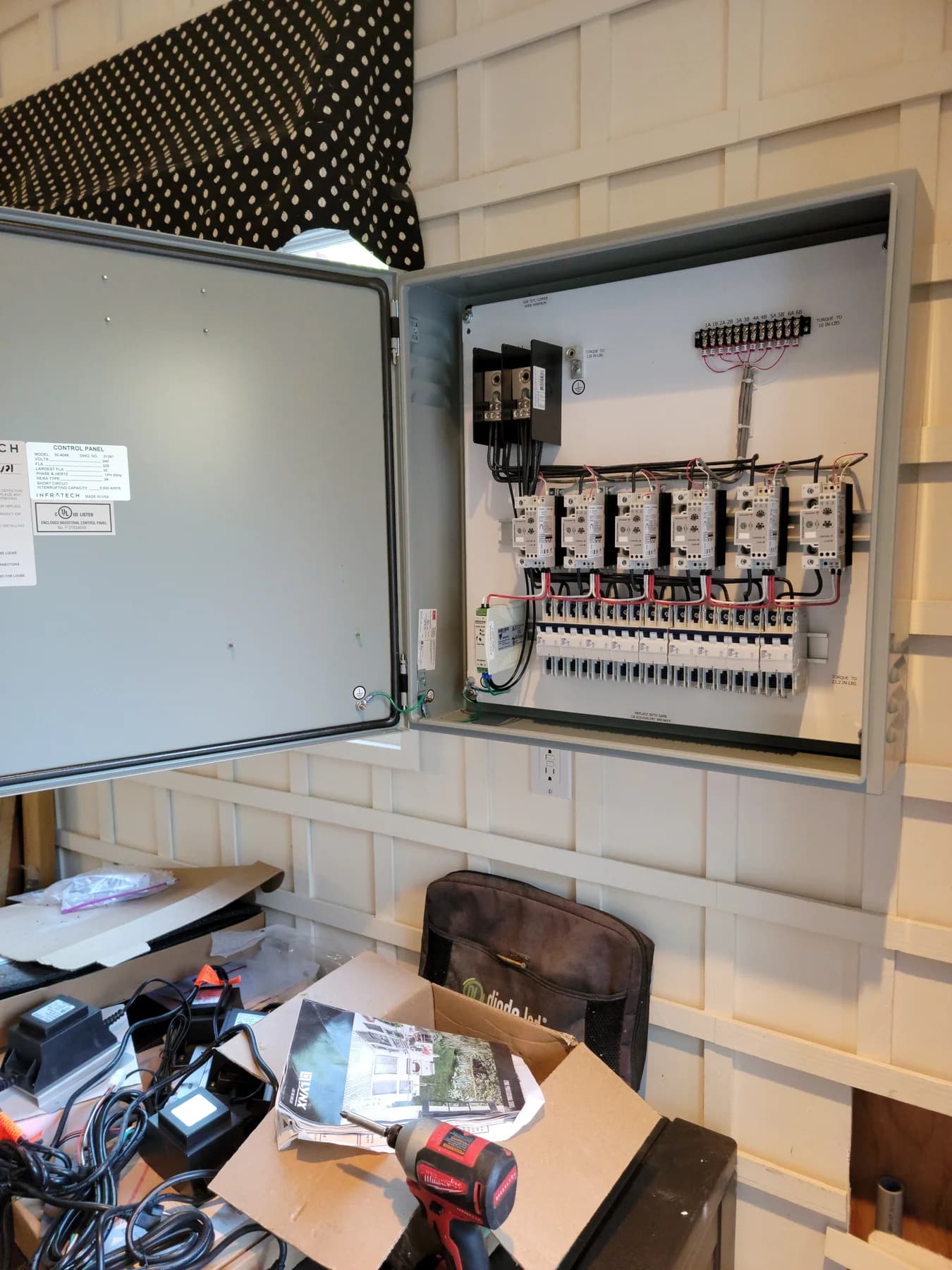 Infratech heater control equipment