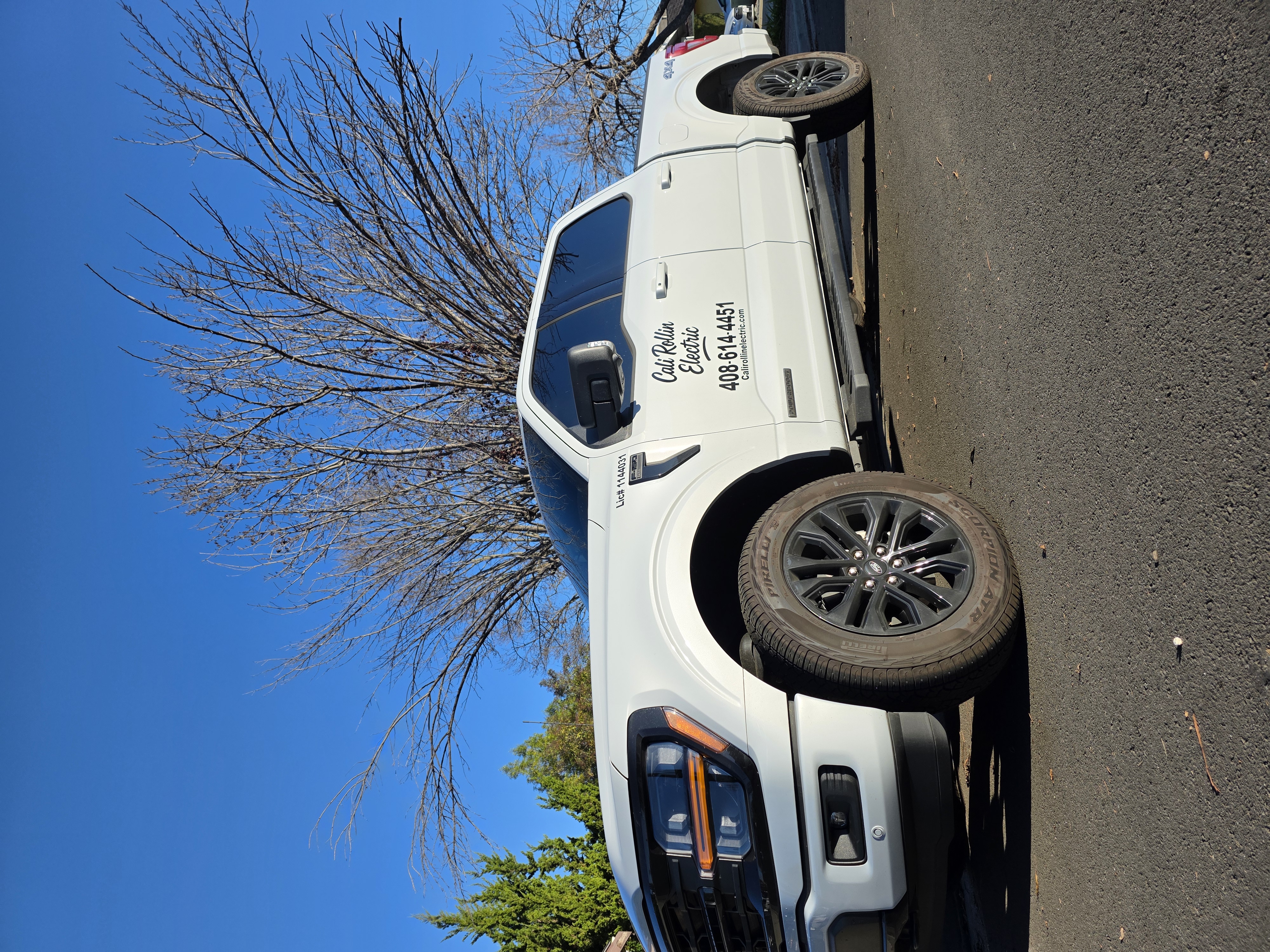 Cali Rollin Electric service truck