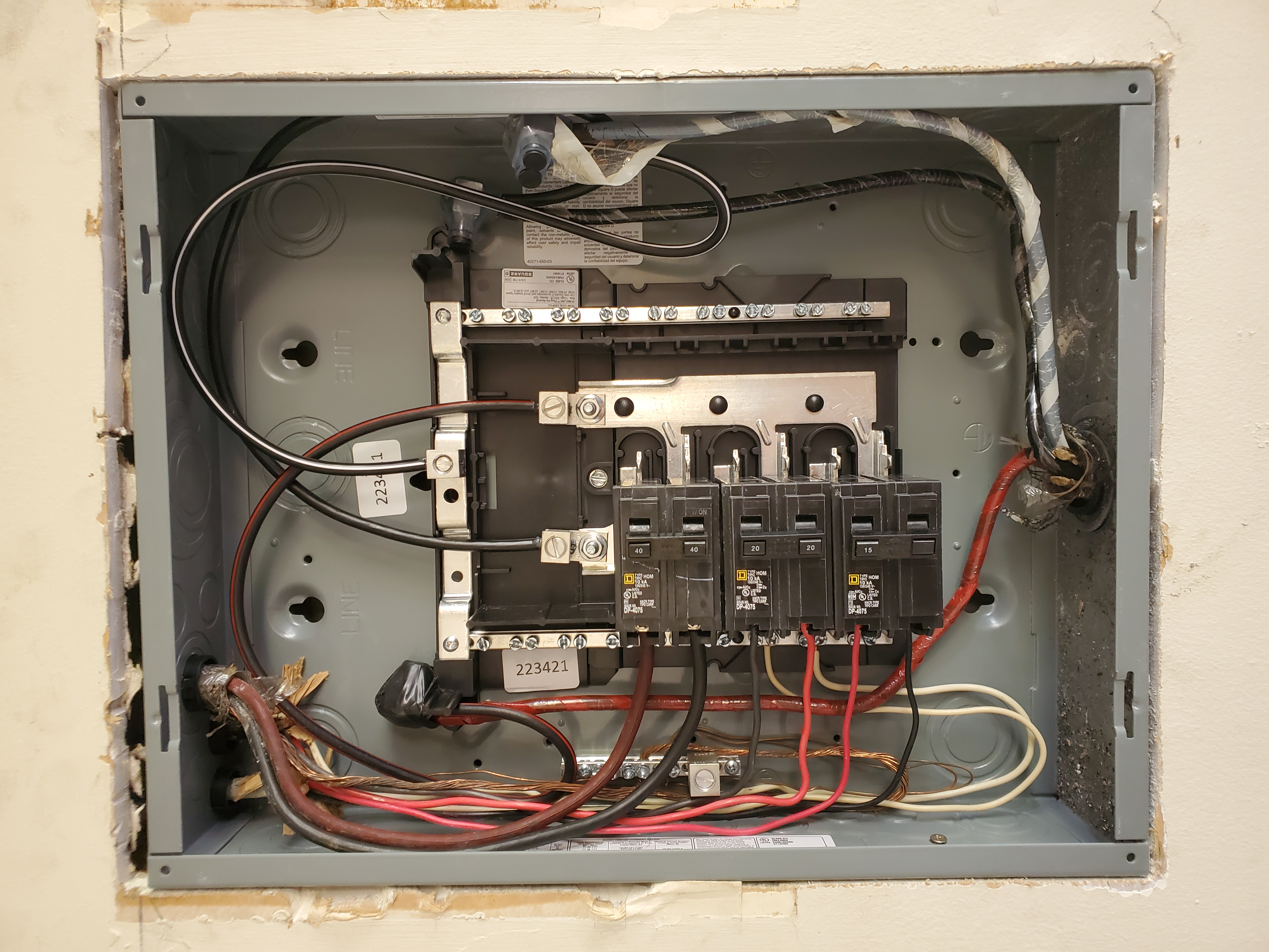 Electrical safety inspection underway