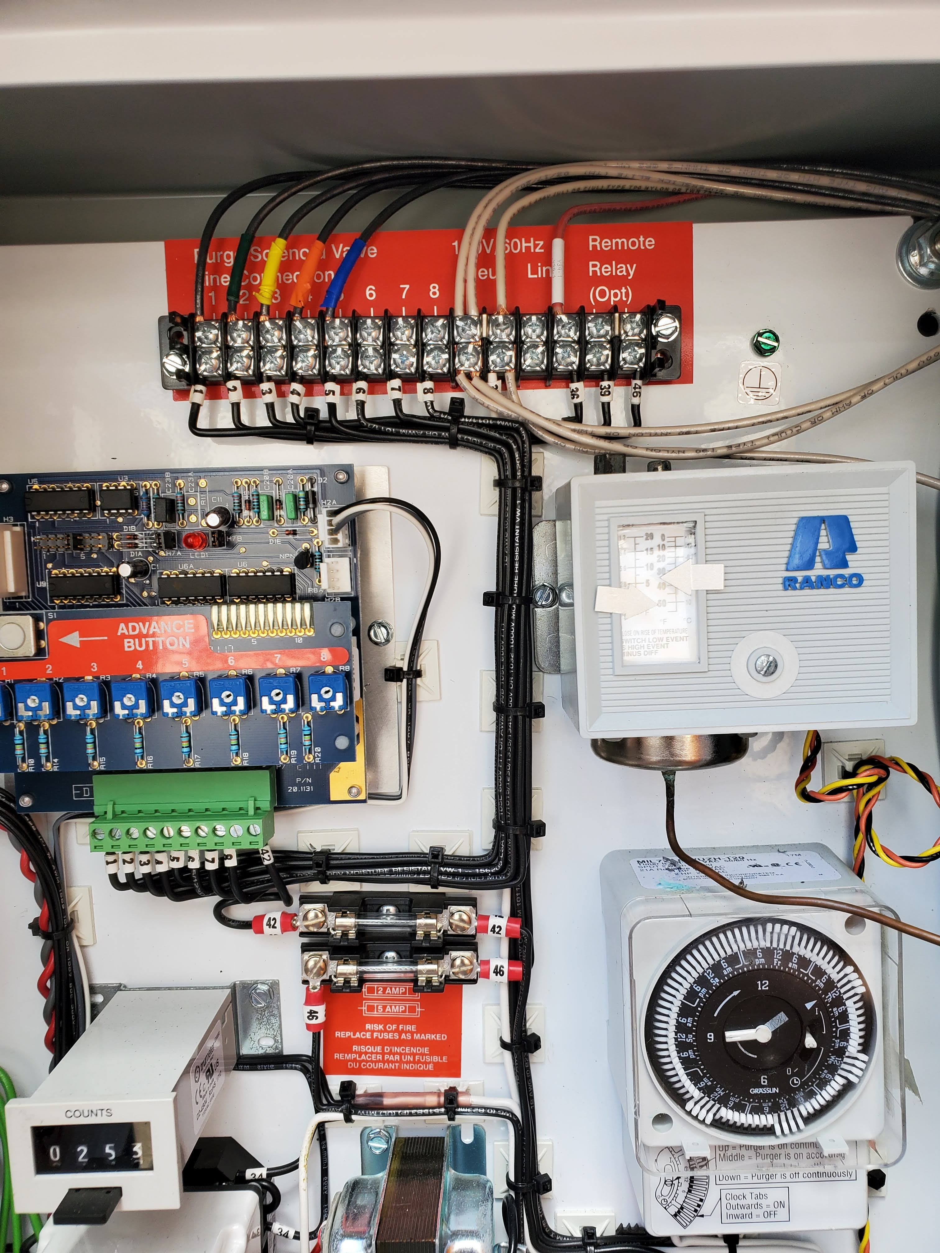 Commercial electrical service call completed