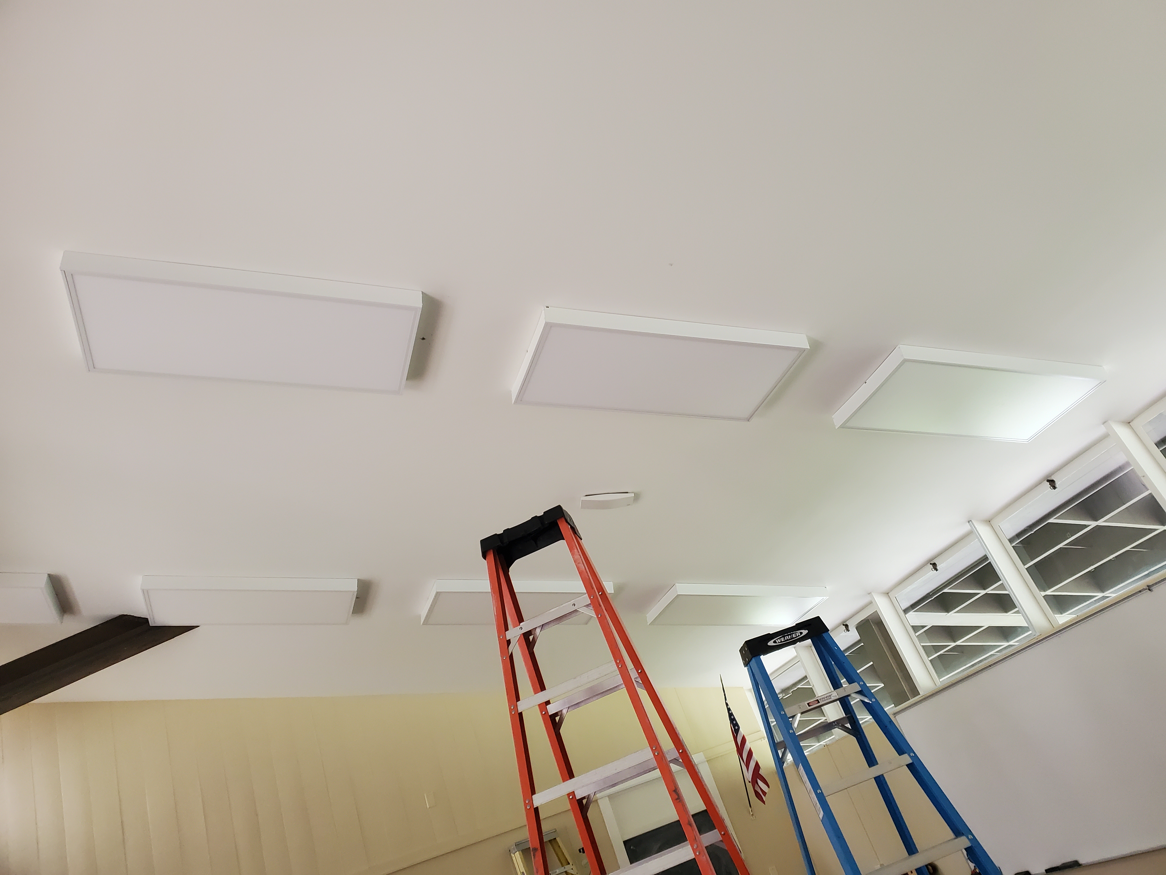 Classroom lighting upgrade in Carmel